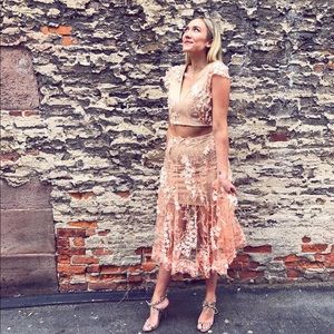 Dress the population Juliana two piece